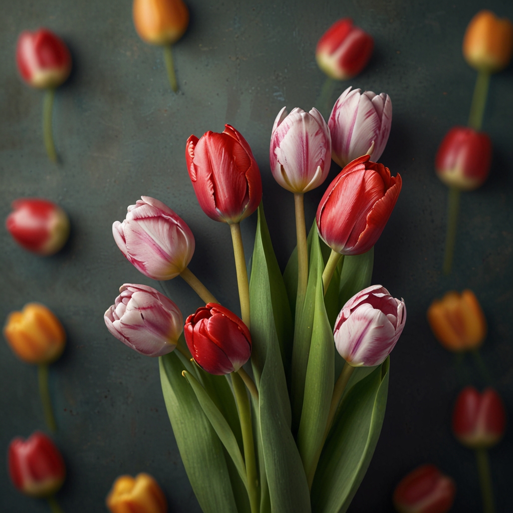 tulip flower arrangements​